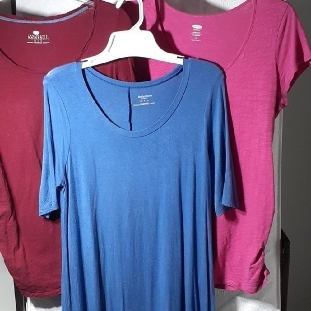 Motherhood Maternity top set of 3 tops m